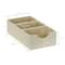 Household Essentials 3-Compartment Drawer Organizers, 2ct.